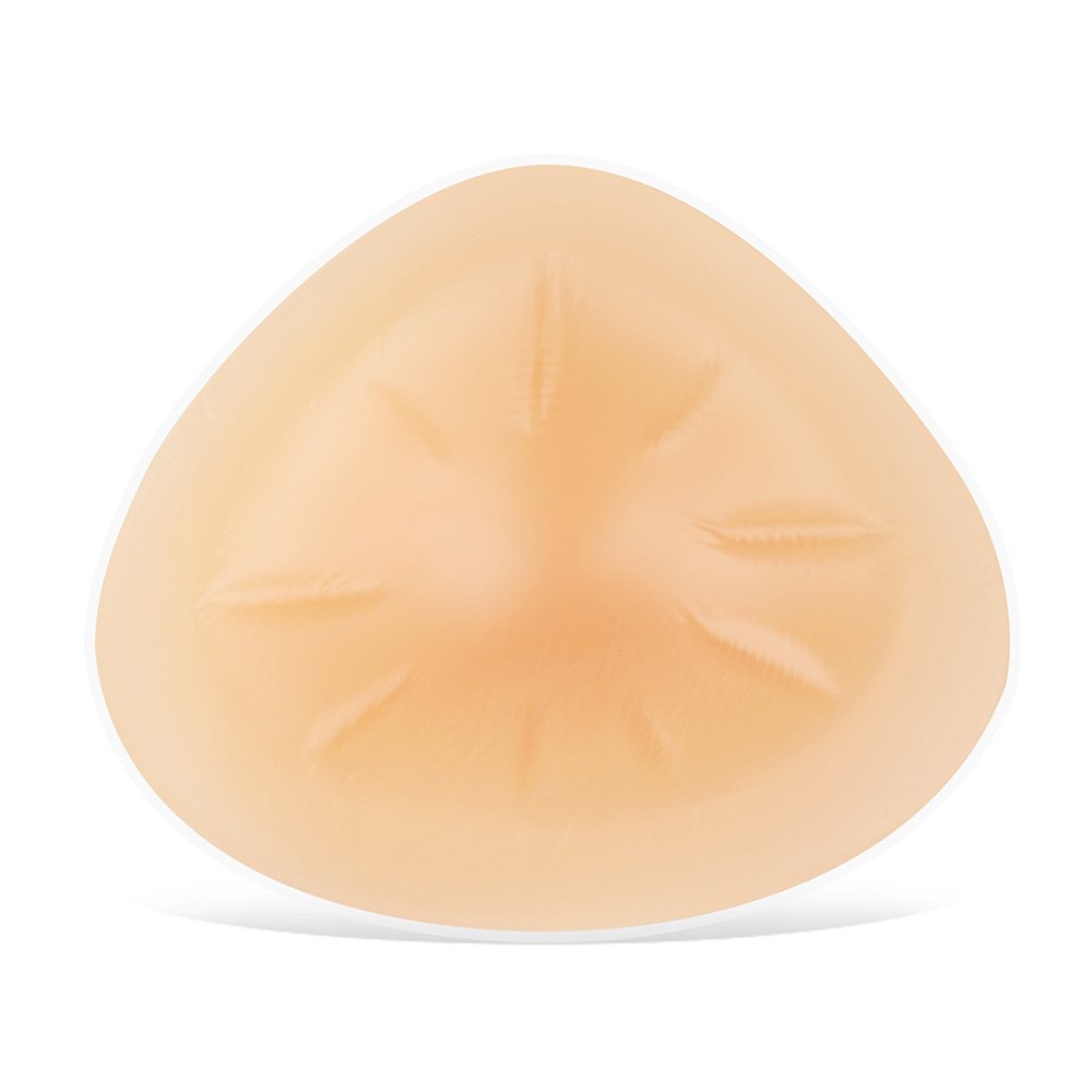 Triangle Silicone Breast Form Mastectomy Prosthesis Concave Bra Enhancer Inserts (1 Piece)