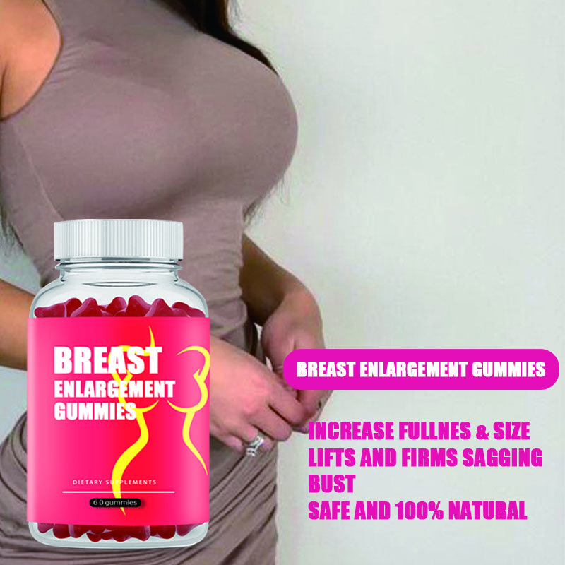 100% Natural Breast Enlargement Gummies For Women To Increase Fullnes & Size Lifts And Firms Sagging Bust Safe