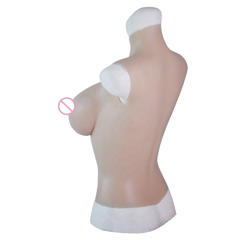 G Cup Half Body Trandsgender Tits wearable breast silicone breast forms Boobs for men Crossdresser withBreast Form