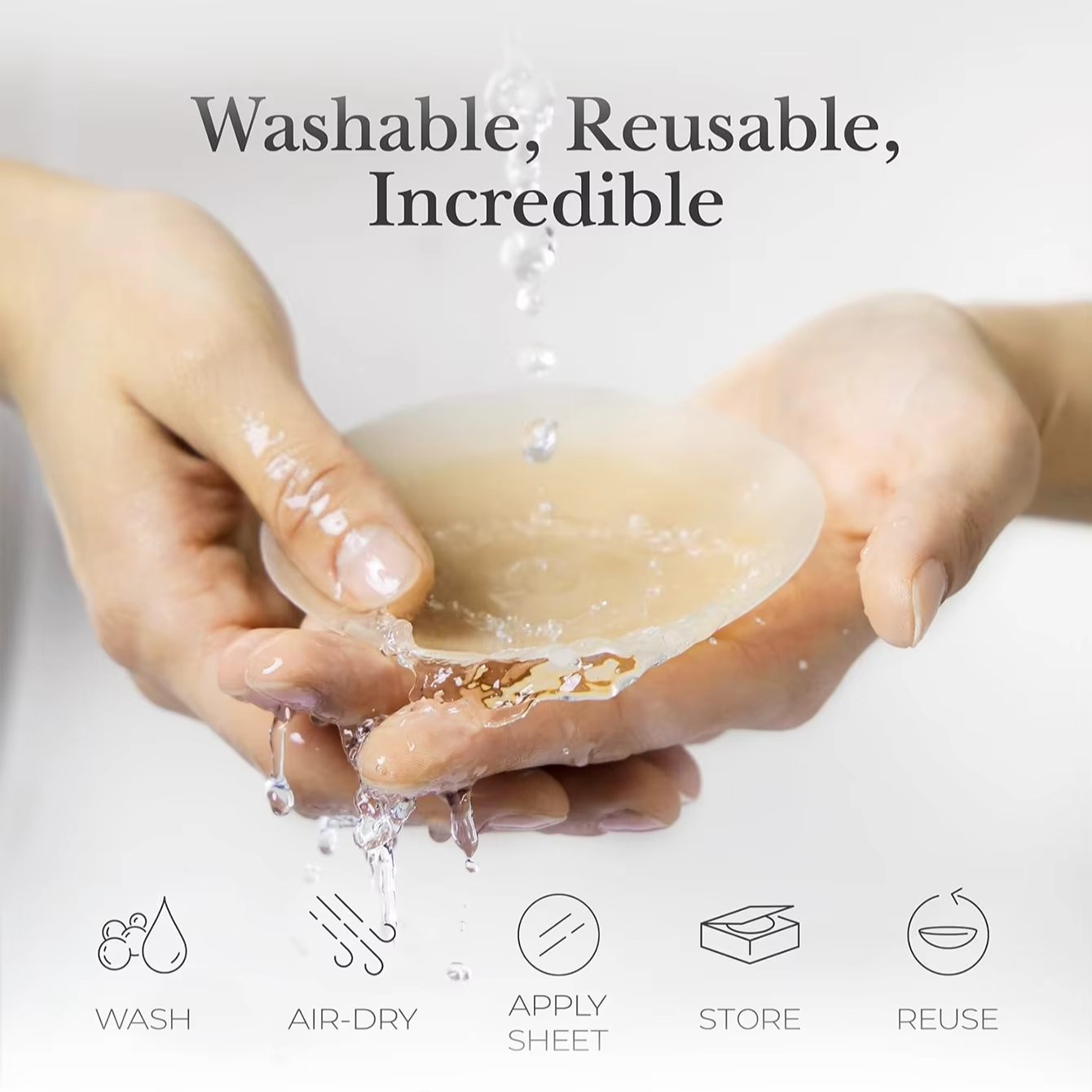 Silicone False Nipples Reusable Prosthetic Simulation Breast Enhancement Nipple Cover for Breast Forms Party