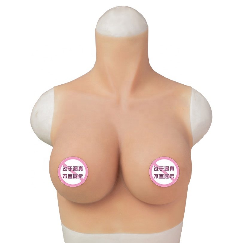 Cotton Filled Lightweight Breastplate Fake Boobs Breast Plates Crossdressers