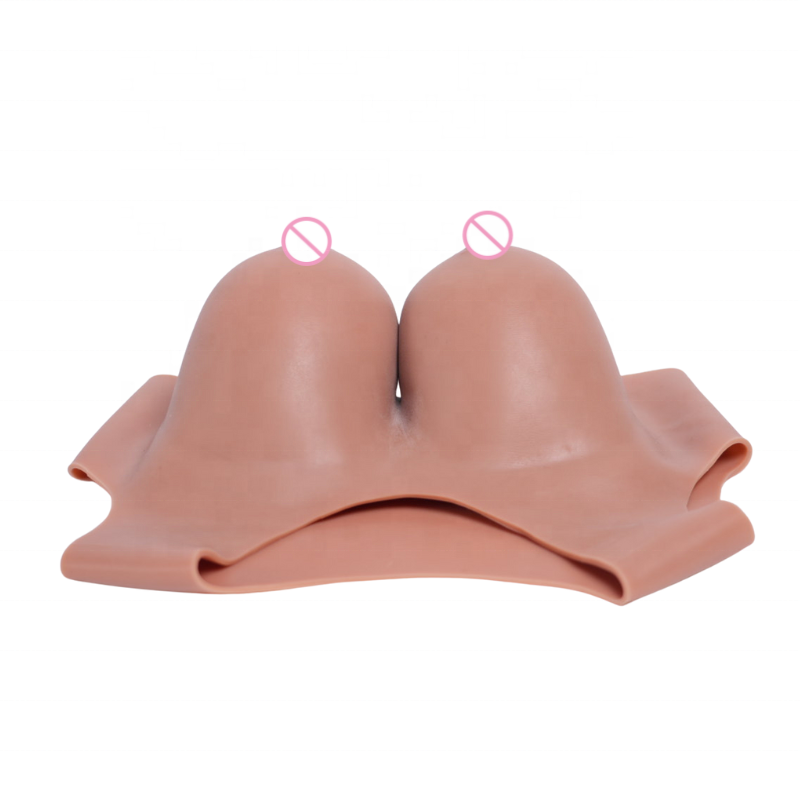 Sexy Trans Boy to Girl D Cup Realistic Silicone Breastplate Breast Forms Crossdresser for man to women drag queen