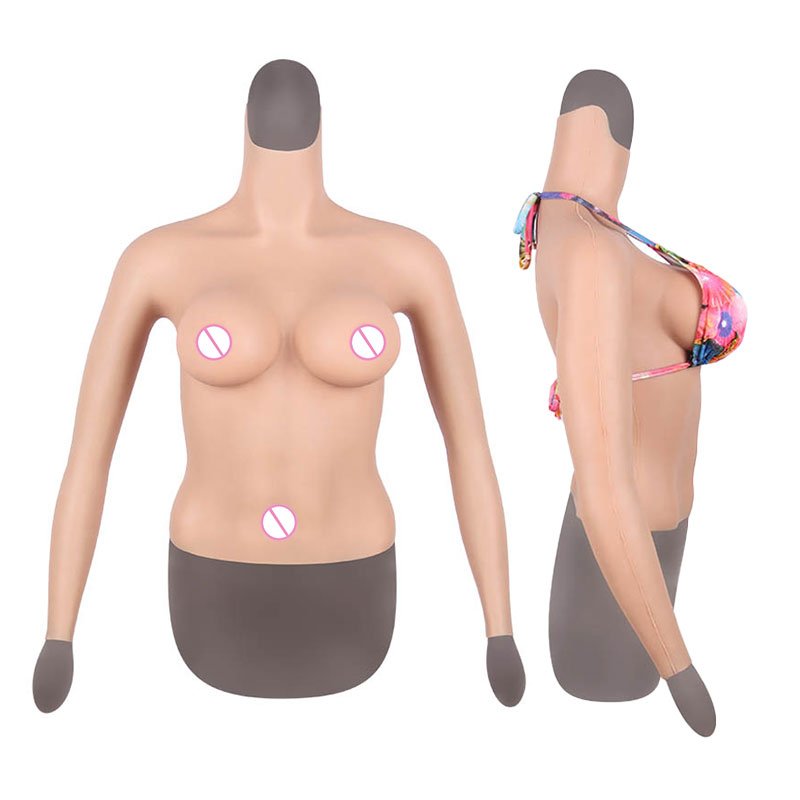 Eta Artificial Fake Breasts With Arms Male To Female Crossdresser Huge Silicone Tits For Transgender
