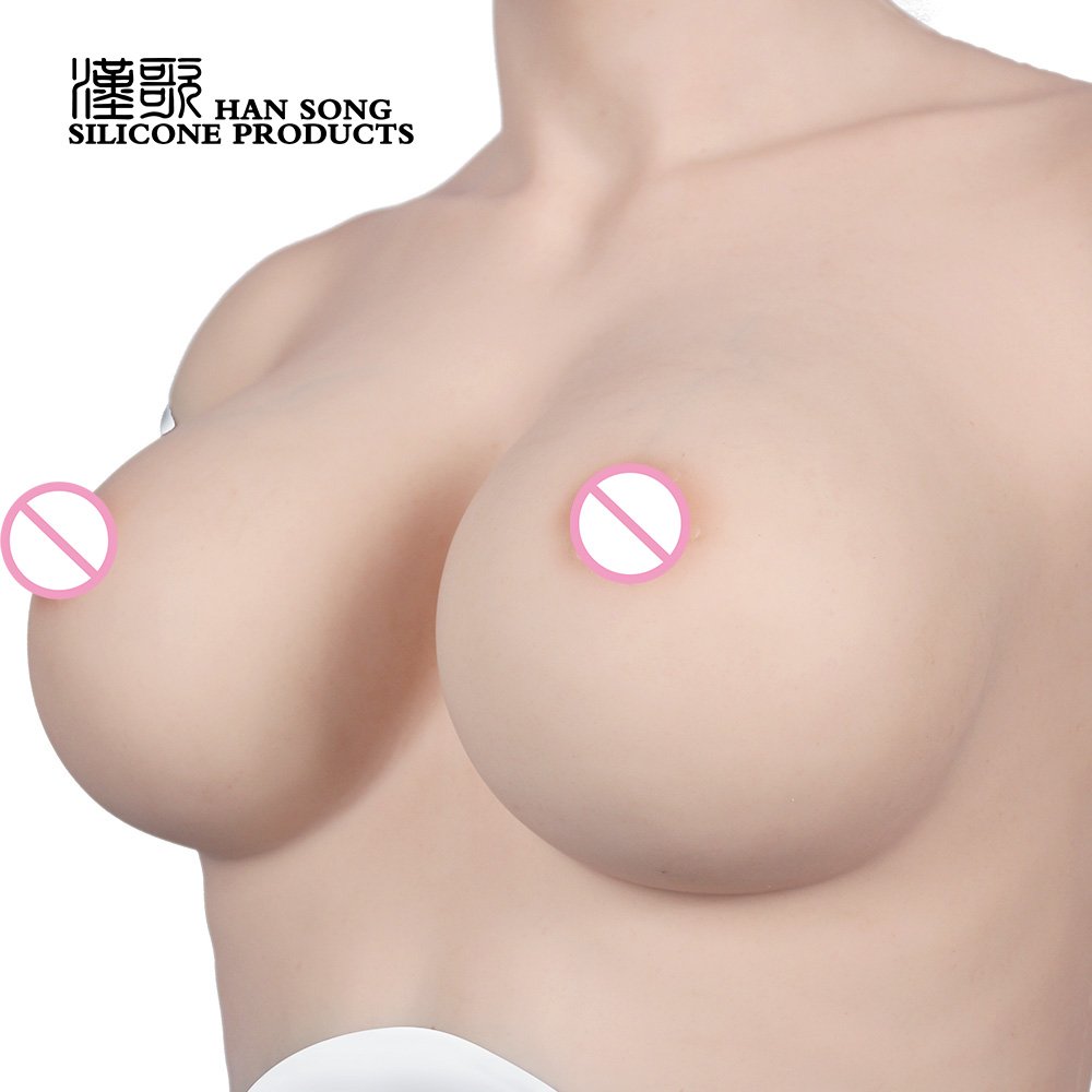 7th Generation Breast Large SIZE CD TD Male to Female Crossdresser Mal Silicone Breast Forms Breast Plate