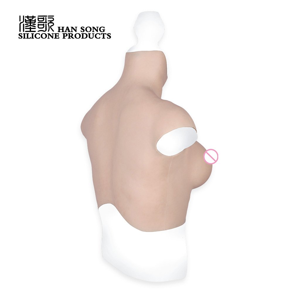 7th Generation Breast Large SIZE CD TD Male to Female Crossdresser Mal Silicone Breast Forms Breast Plate