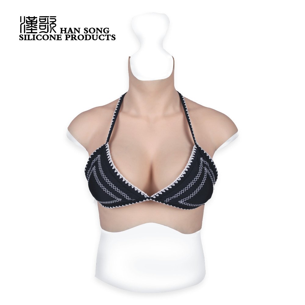 7th Generation Breast Large SIZE CD TD Male to Female Crossdresser Mal Silicone Breast Forms Breast Plate