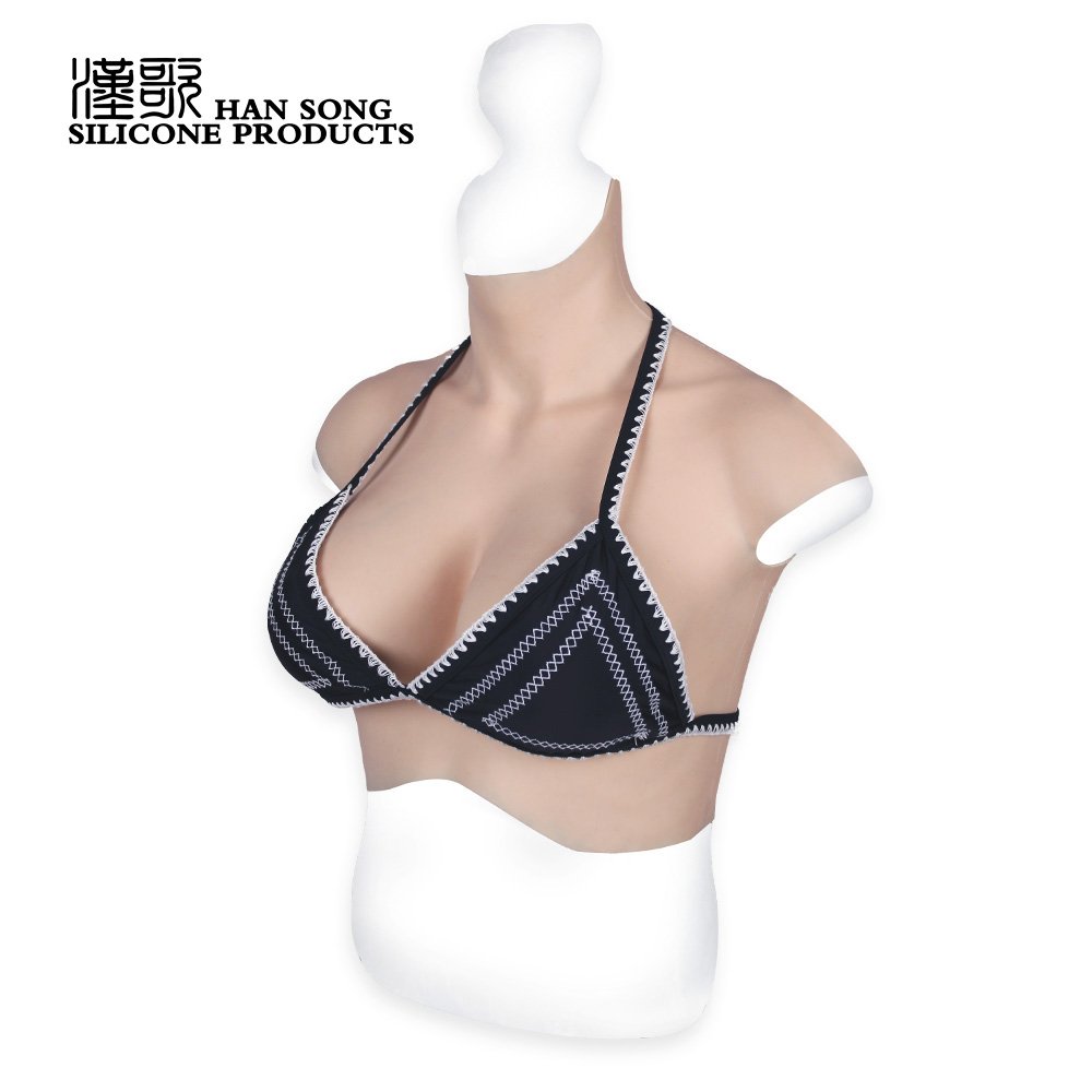 7th Generation Breast Large SIZE CD TD Male to Female Crossdresser Mal Silicone Breast Forms Breast Plate