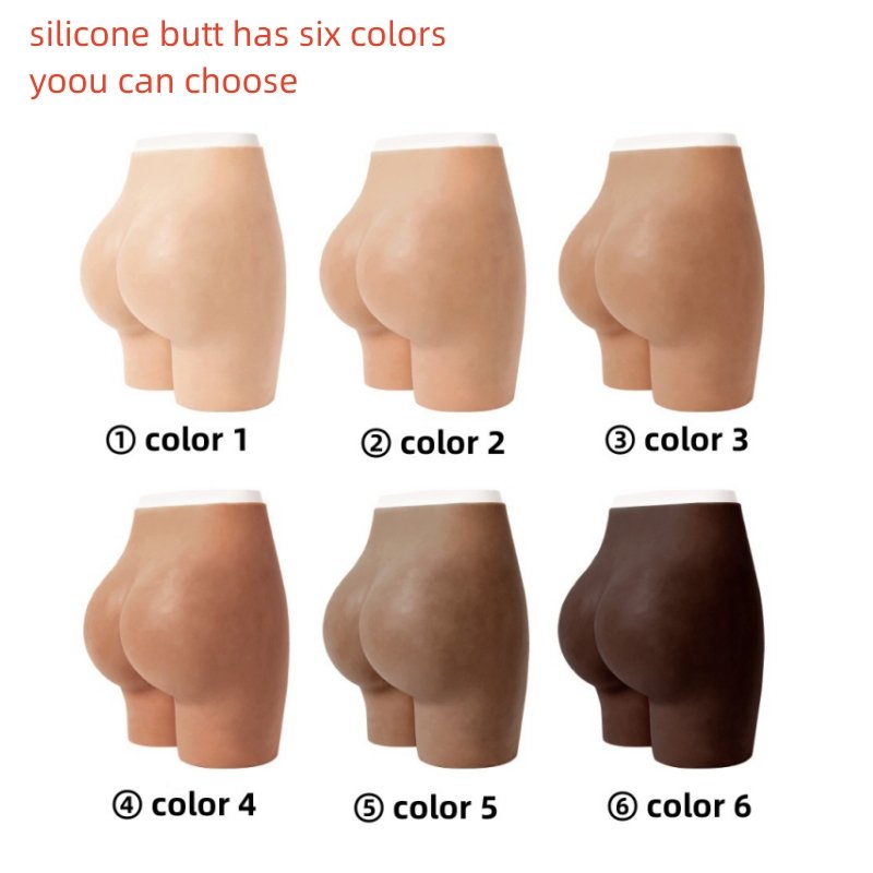 Silicone Buttocks Underwear Silicone Butt And Hip fake Bomb Bumbum Padded plus size Shaper Buttock thickening silicone Panties