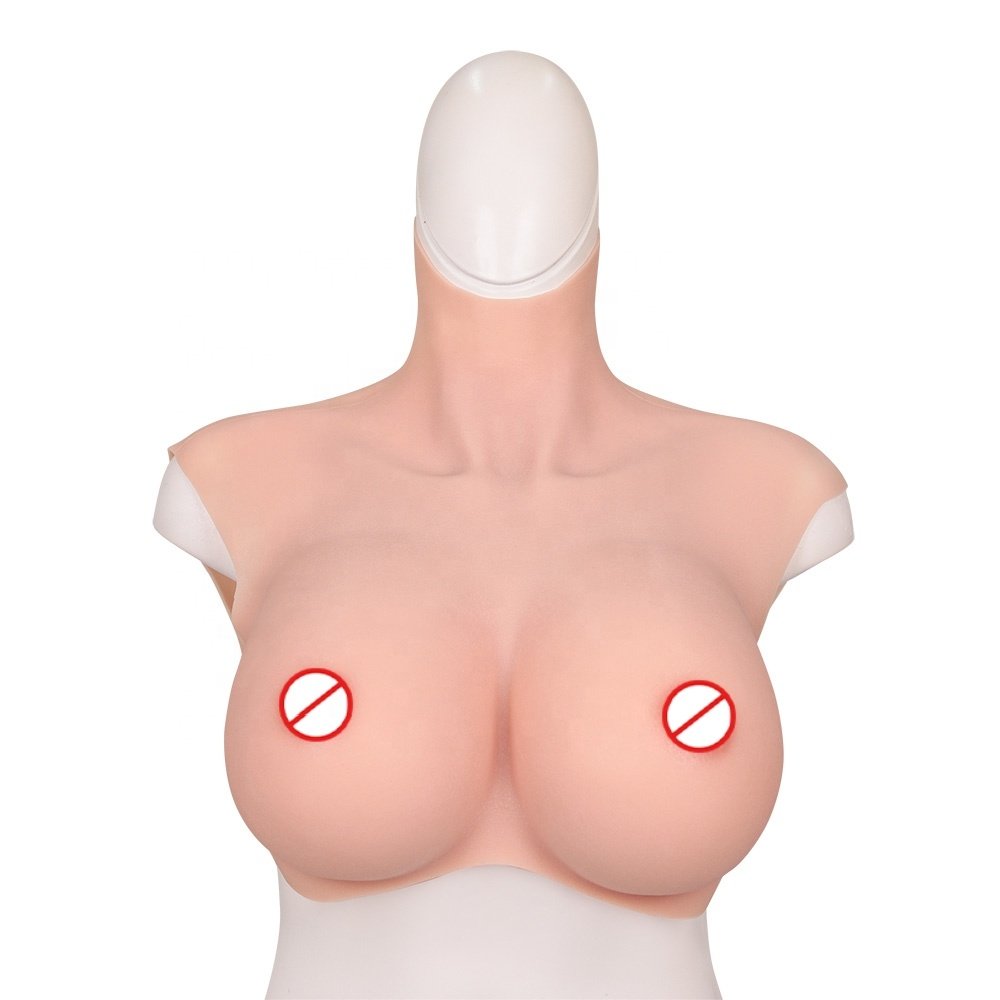 Transgender Shemale Fake Silicon Chest G H R S Cup Adult Big Tits Artificial Fake Boobs Silicone Breast Form For Crossdress
