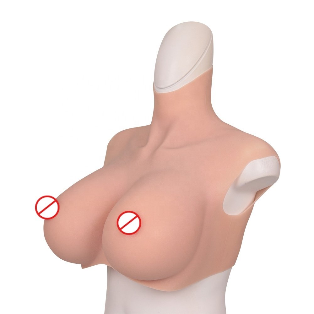 Transgender Shemale Fake Silicon Chest G H R S Cup Adult Big Tits Artificial Fake Boobs Silicone Breast Form For Crossdress