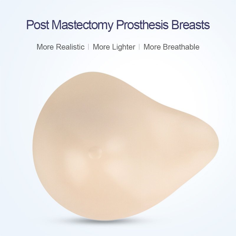 ONEFENG Lightweight Type KVS Spiral Shape Postoperative Silicone Breast Form Artificial Breast Prosthesis For Mastectomy