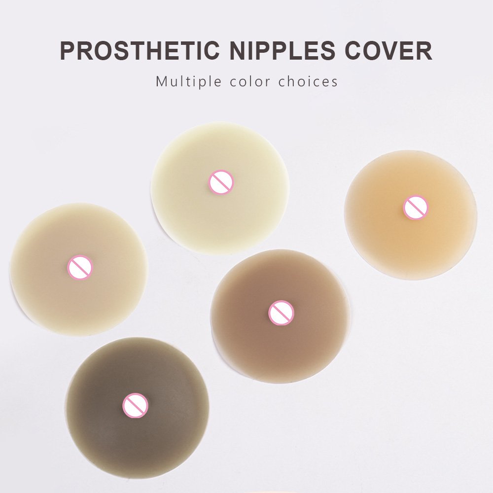 Sexy Silicone Attachable Nipple Pasties Covers breast pad Cosplay show nipple ring pasty for Crossdresser Breast Forms