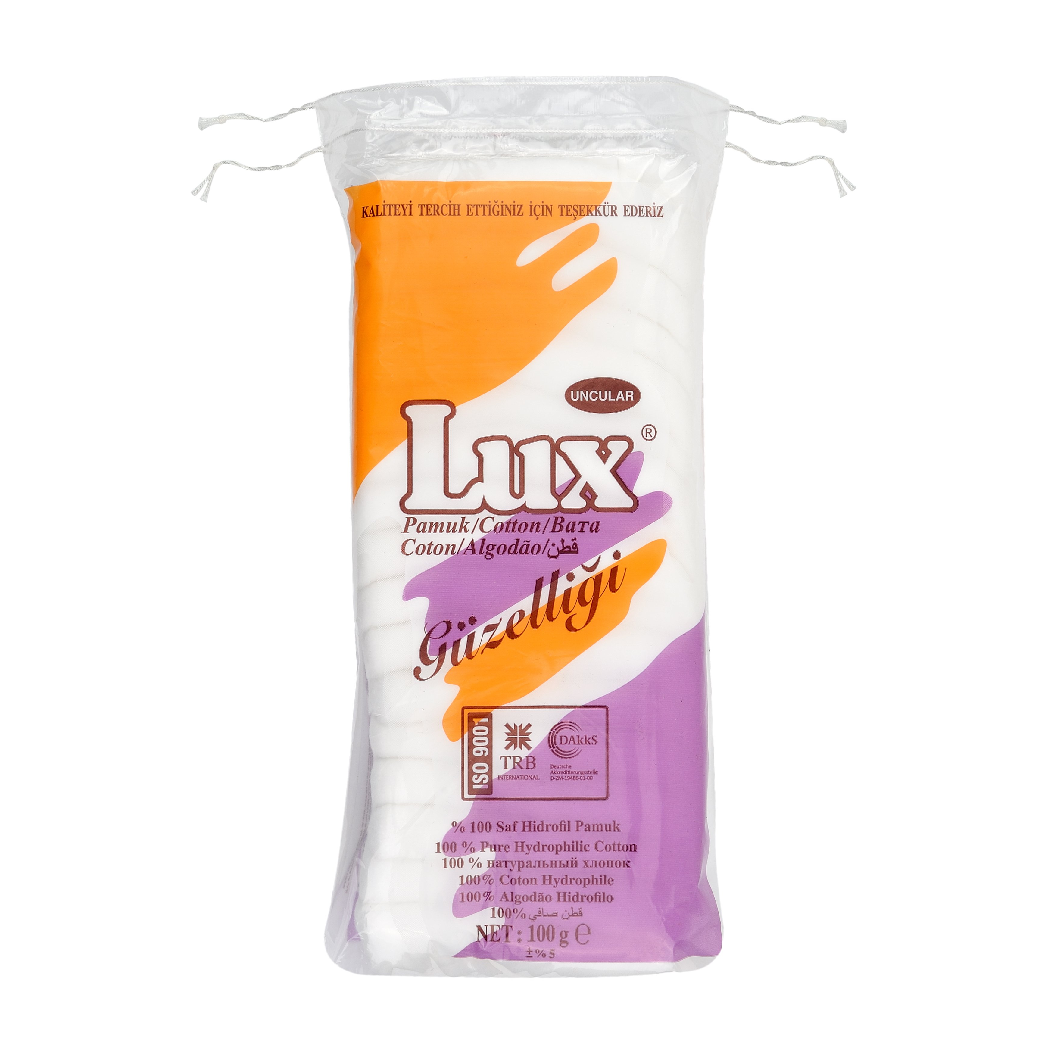 UNCULAR Cotton Wool Zigzag 100 gr premium cotton Super Quality personal care beauty products