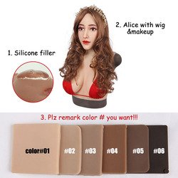 Alice-SIlicone+hair+makeup