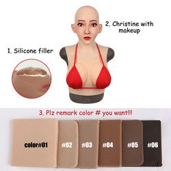 Christine-Silicone+makeup