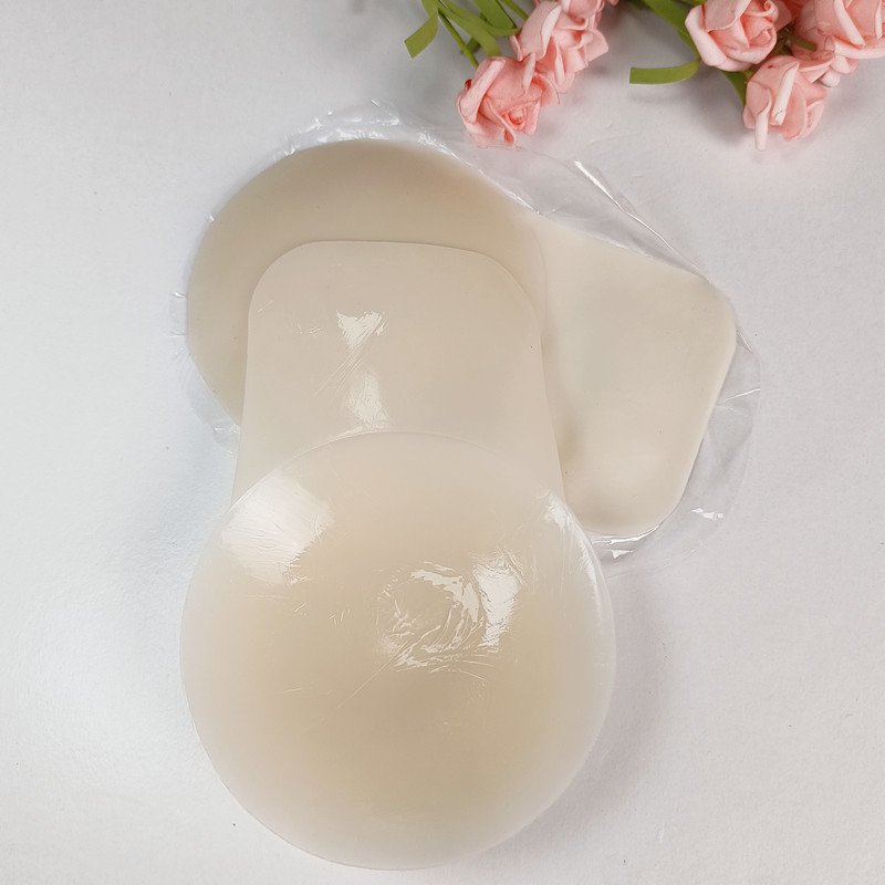 Hot sale invisible Strapless Lift up Sticky Petals Breast lift Pasties Nipple cover Adhesive Silicone bra