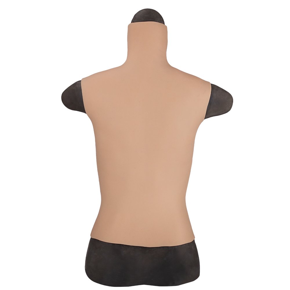 URCHOICE Men to women Silicone Breast form breast plate Fake Boobs Cosplay Shemale Transgender half body fake breasts bodysuit
