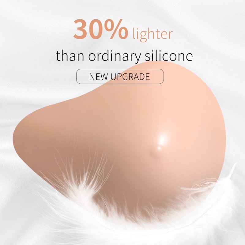 Silicone Breast Forms Prosthetic Breast Fake Boobs for Mastectomy Transgender Crossdressers