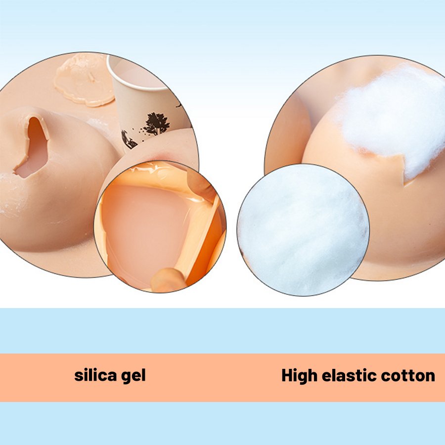 Eta Food-Grade Silicone Transgender Artificial Tits Fake Boobs Realistic C D E G Cup Boobs Half Body Breast Form Cross-Dressing