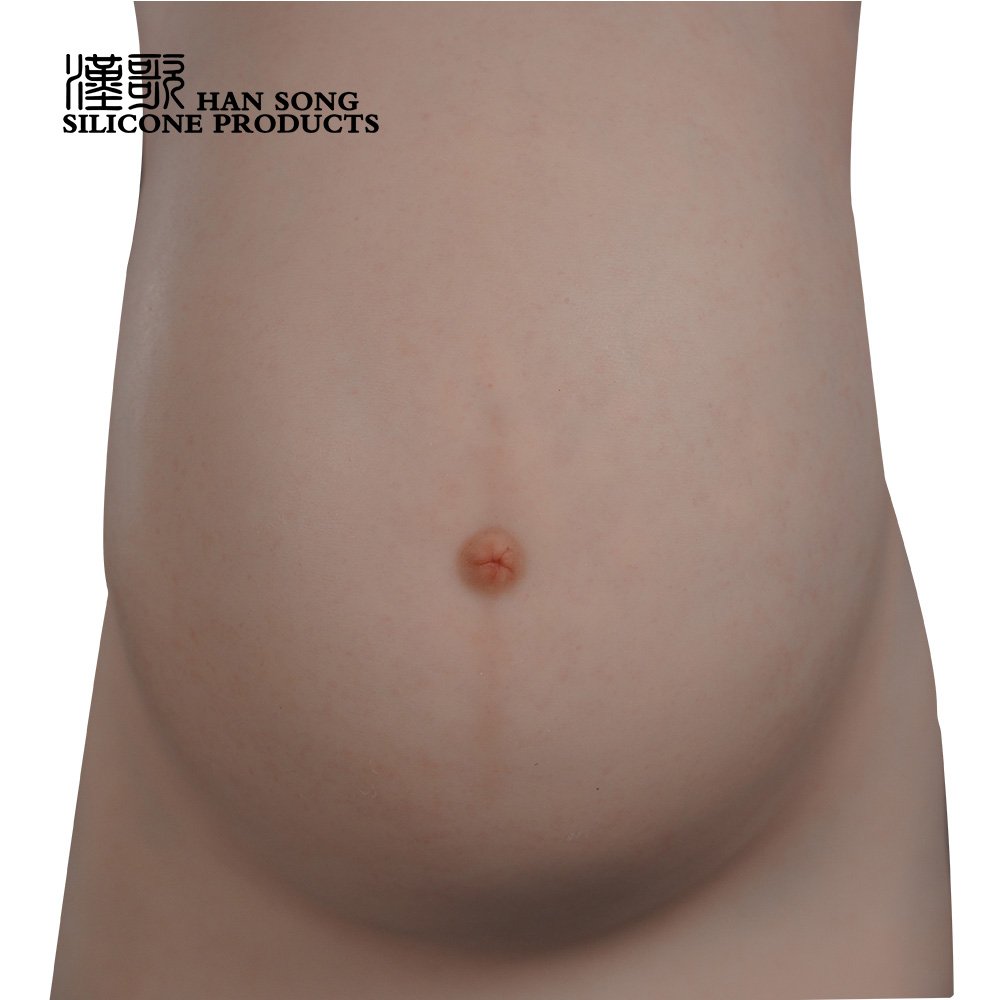Factory Direct Supply Realistic Makeup Boobs Huge Tits Transgender Silicone Pregnant Belly With Breast Forms