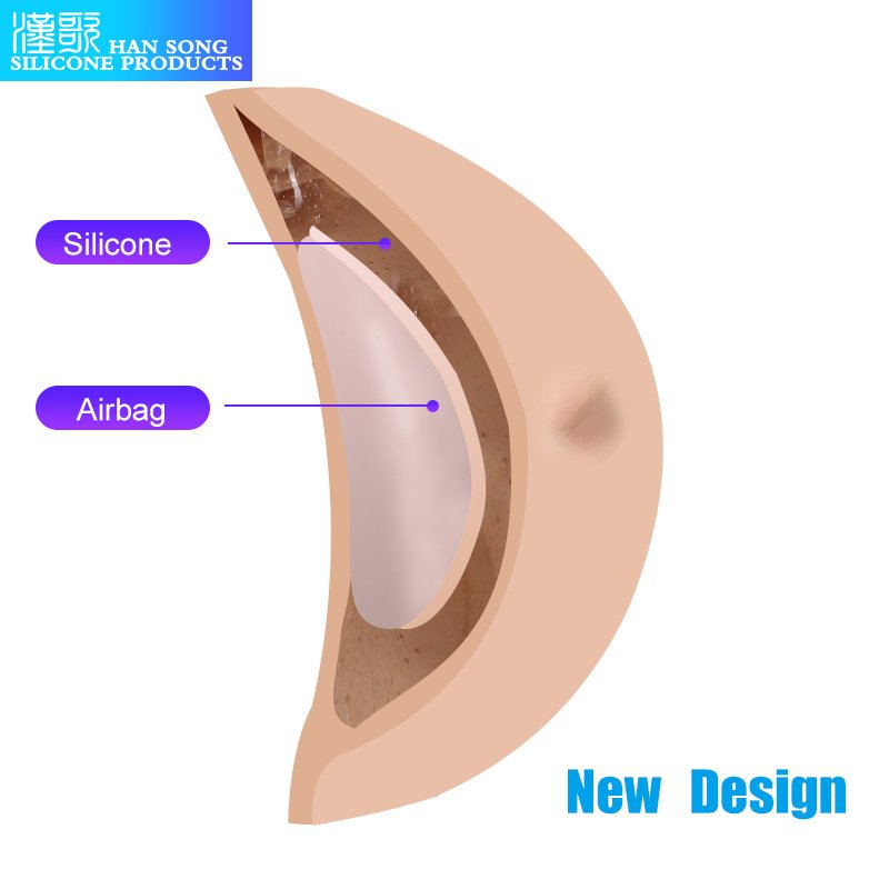 Factory Direct Supply Realistic Makeup Boobs Huge Tits Transgender Silicone Pregnant Belly With Breast Forms