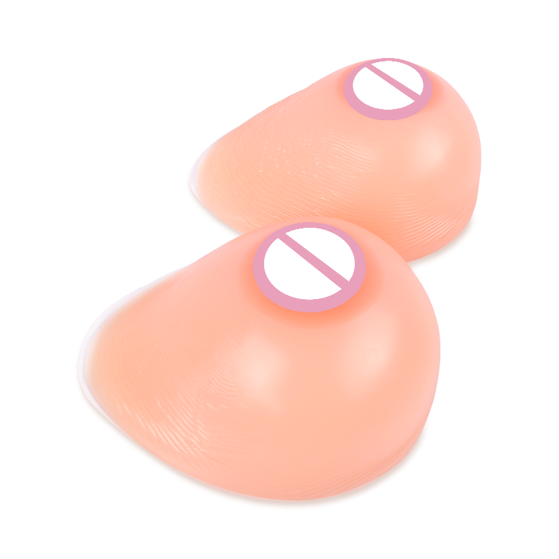 Artificial Shemale Crossdresser Silicone Breast Forms Custom Realistic Silicone Breast Prosthesis With Bra