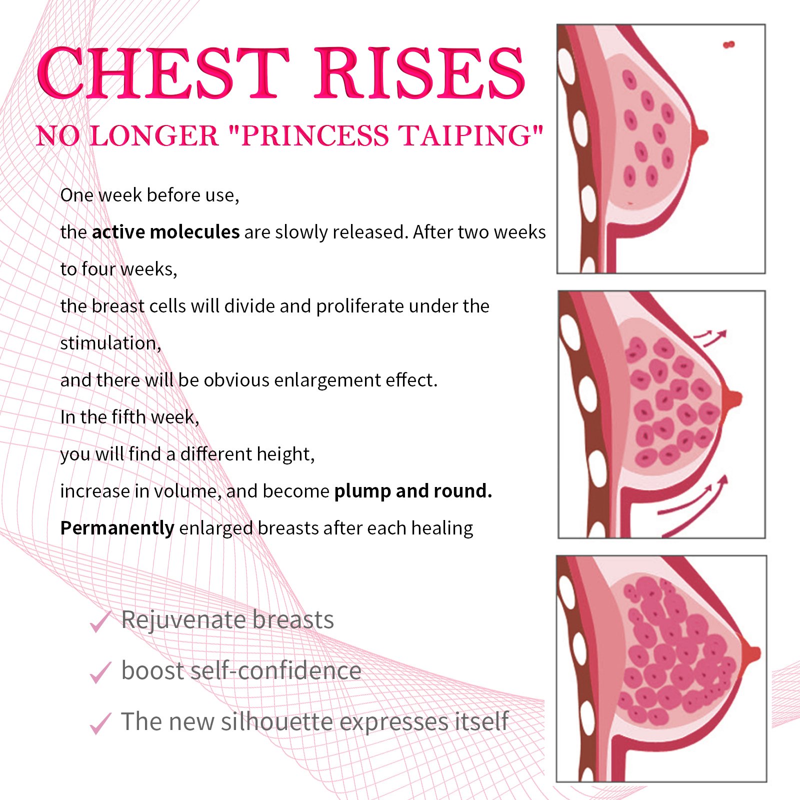 New OEM Herbal Women Body Breast Hip Enhancement Creams Chest Buttock Enlarge Massage Butt Firming Lift Anti Cellulite Cream