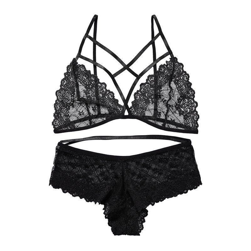 European and American style ultra-thin large breasts show small traceless lace sexy beautiful back no underwire bra women's unde