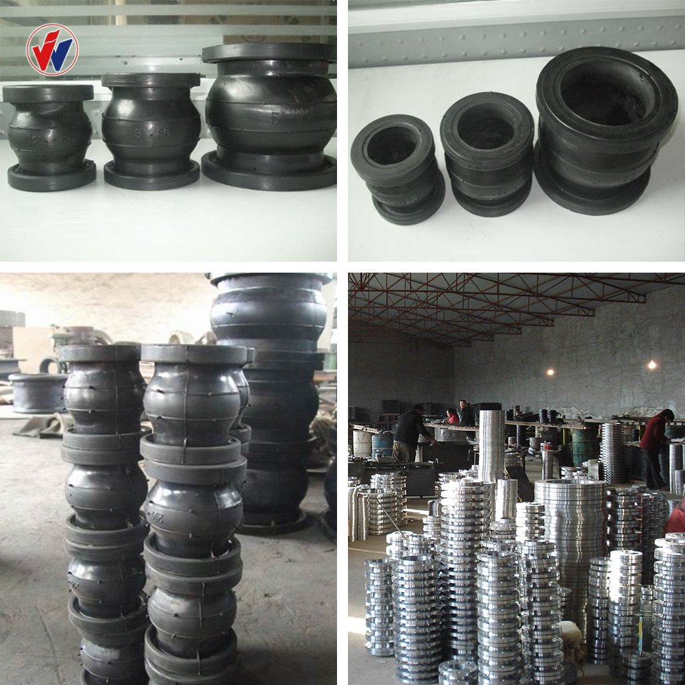 Formed Single Sphere Equal Rubber Expansion Joint without flange PN25 ANSI JIS DIN ASME of Air Water Oil Weak Acid