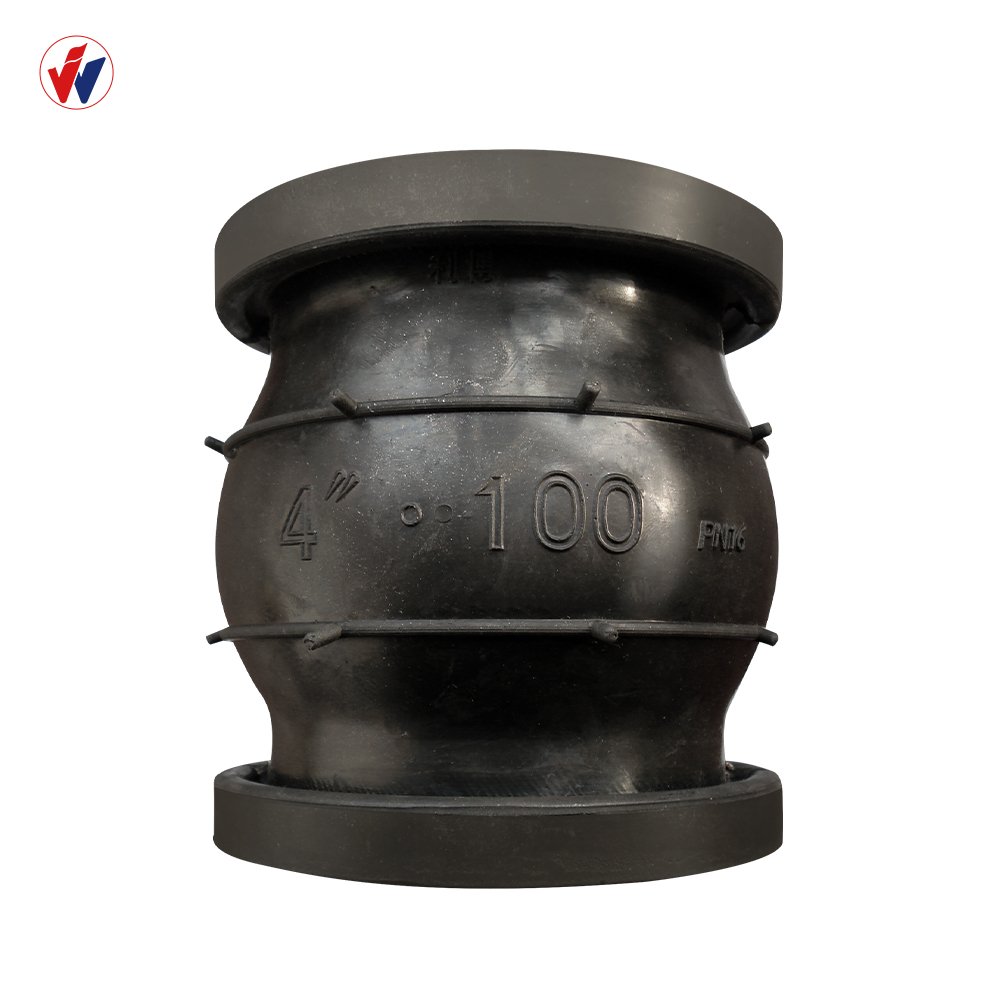 Formed Single Sphere Equal Rubber Expansion Joint without flange PN25 ANSI JIS DIN ASME of Air Water Oil Weak Acid