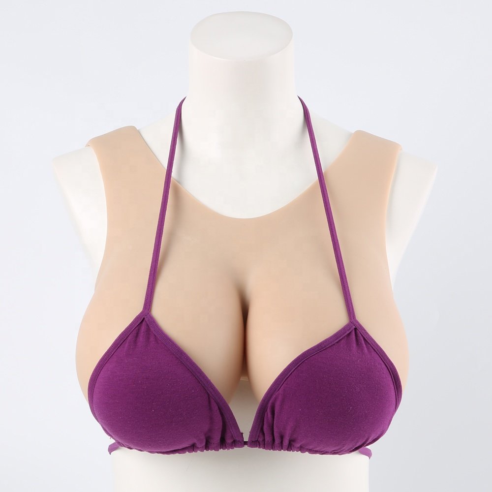 Factory Direct Supply Realistic Boobs Huge Tits Silicone Breast Forms for Drag Queen Crossdresser Transgender