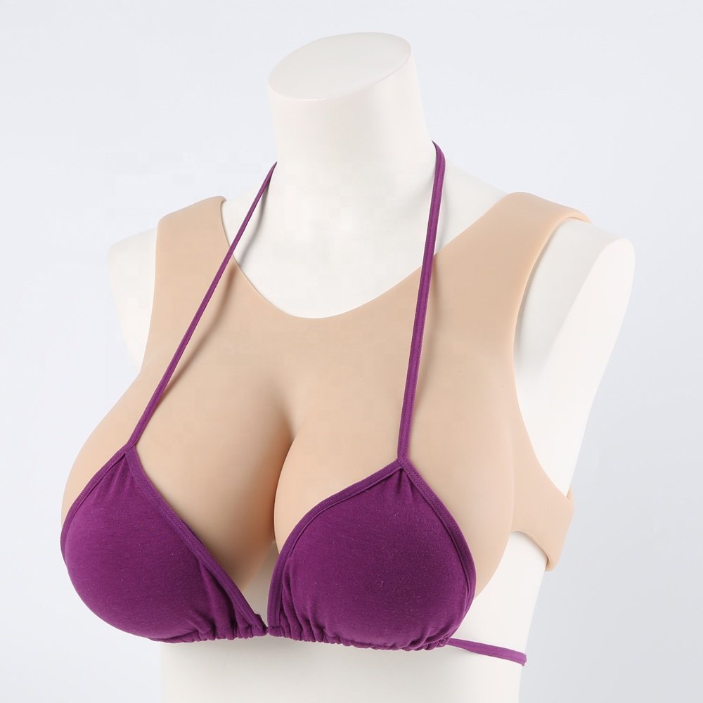 Factory Direct Supply Realistic Boobs Huge Tits Silicone Breast Forms for Drag Queen Crossdresser Transgender