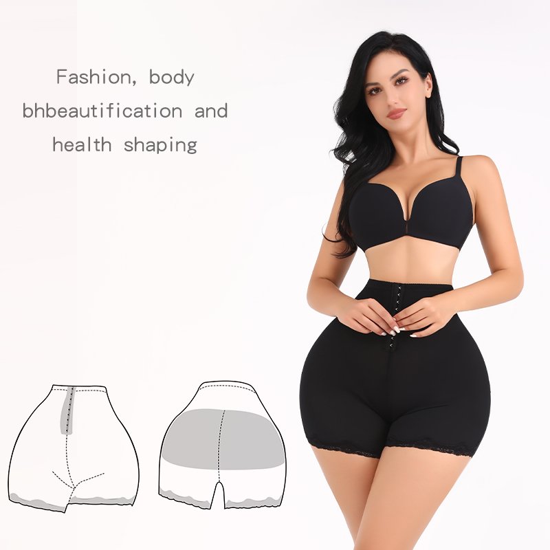 Thickened Fake Buttocks Enhancer Wholesale Breathable Ladies Shaping Underwear Buttocks Plump Crotch Abdomen Plus Size