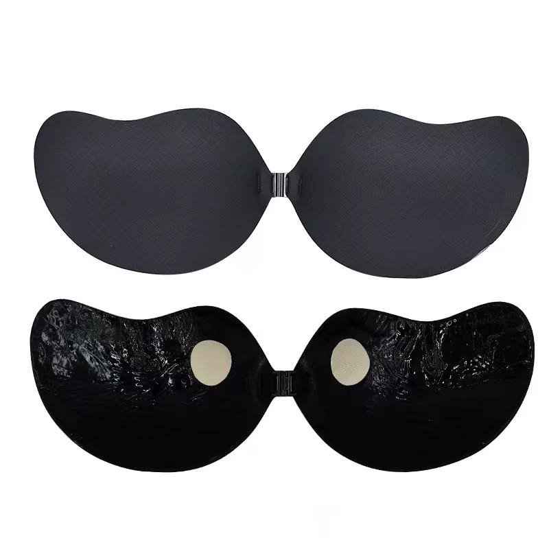 Breathable Mango Bra Invisible Backless Strapless Bra Self Adhesive Strapless Silicone Bra Push Up Breast