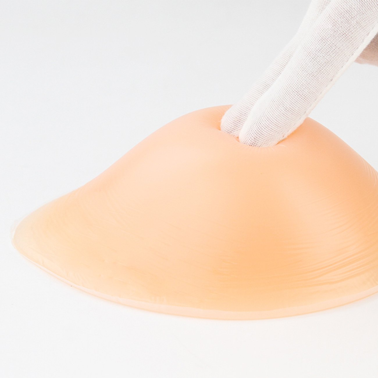 silicone breast implant CT350 after resection with a bra to make up for fake breasts for women