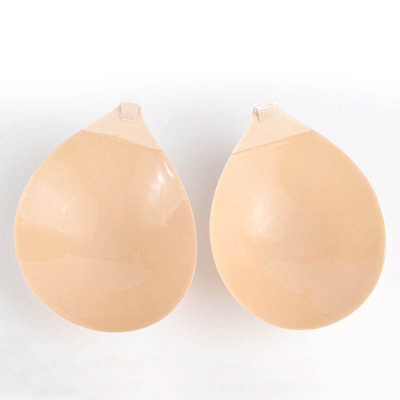 Custom Reusable Front Buckle Breast Adhesive Bra Backless Lift Adhesive Strapless Invisible Bra Push Up Sticky Bra