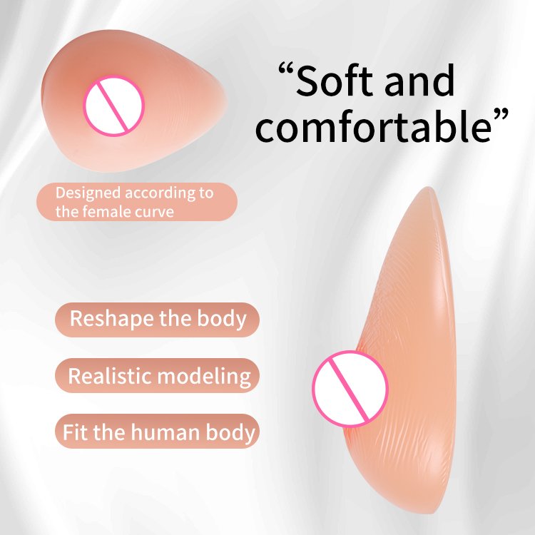 Crossdresser Silicone Female Mask With Breast Form Realistic Breast Forms Silicone Breast Forms