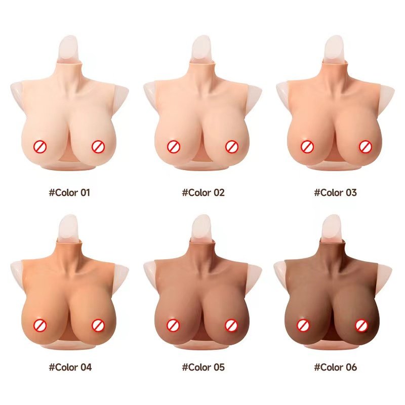 2024 Crossdresser Cosplay Realistic Silicone breast form breasts huge boobs for Shemale Transgender