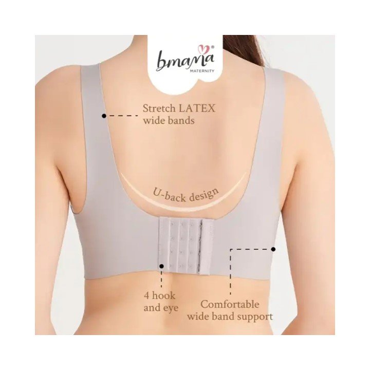 Ladies Best Quality Embroidery Workout Superior Wholesale Maternity Nursing Bra Front-Button open for Sale
