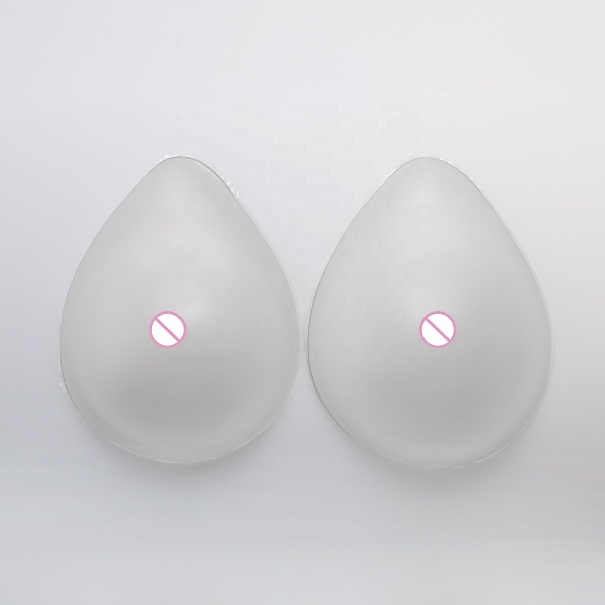 Realistic Liquid Transparent Silicone Breast Forms Breast Enhancer Bra Pad Mastectomy Fake Boobs Prosthesis