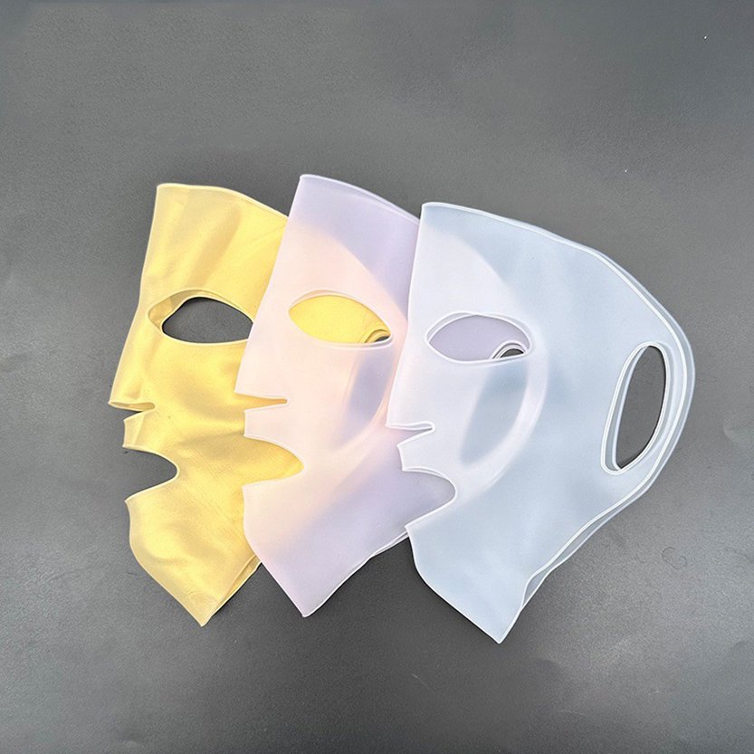 Reusable Silicone Facial Mask Cover 3D Facial Sheet mask Skin Care Face Moisturizing Silicone Mask Beauty