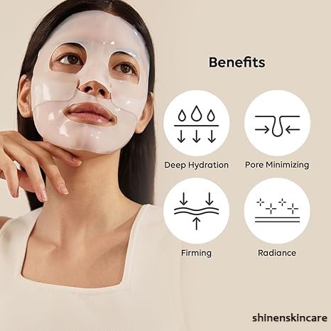 OEM ODM Customized Logo Collagen Face Mask Anti Fine Line Wrinkles Tightening Bio Collagen Real Deep Mask Sheet