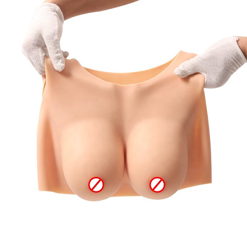 Sexy Artificial Plus Size Breasts G Cup Silicon Chest Fake Drag Queen Big Tits Silicon Boobs False Breast Form For Crossdesser