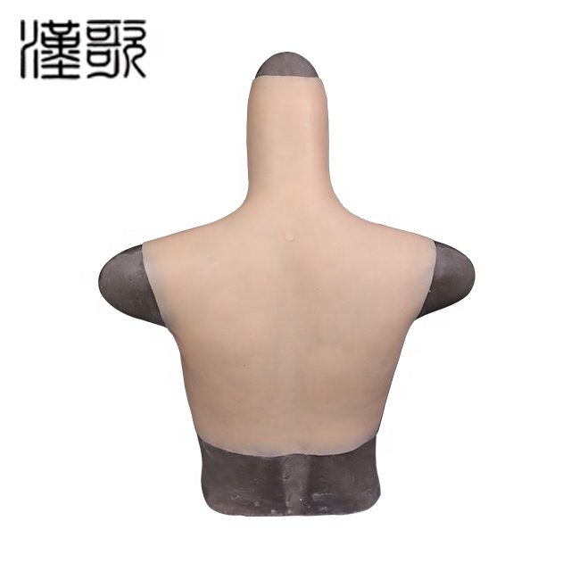 The new D-cup breasts provide a very soft silicone breast form for women and men