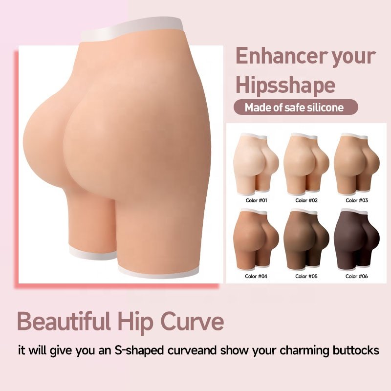 Silicone Hips And Buttocks Padded Panties Slimming Tummy Control Shapewear breast form Butt-Lifting Body Contouring Underwear
