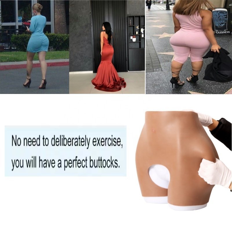 Silicone Hips And Buttocks Padded Panties Slimming Tummy Control Shapewear breast form Butt-Lifting Body Contouring Underwear