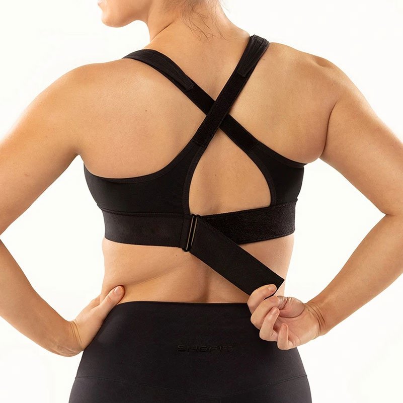 High Quality New Arrival Women Back Adjustable Sport Bra Fitness Yoga Bra Gym Bra With Zipper