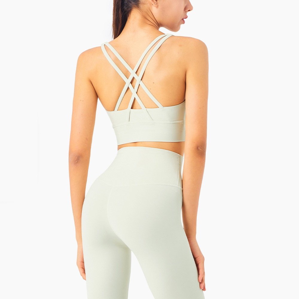 Wholesale Custom logo workout bra sport bra for woman fitness sports bras for women athletes
