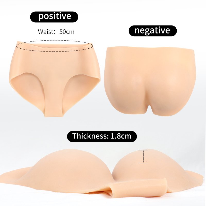 Silicone Butt Crossdressing Apparel Male to Female Silicone Vaginias Panties for Men Crossdresser Transgender Drag Queen