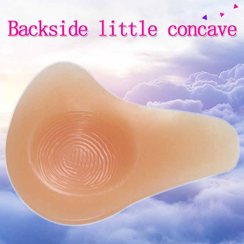 ONEFENG Longer Tail Protect Axilla Better 180g-600g Artificial Mastectomy Silicone Breast Form Prosthesis Women Boob Implants